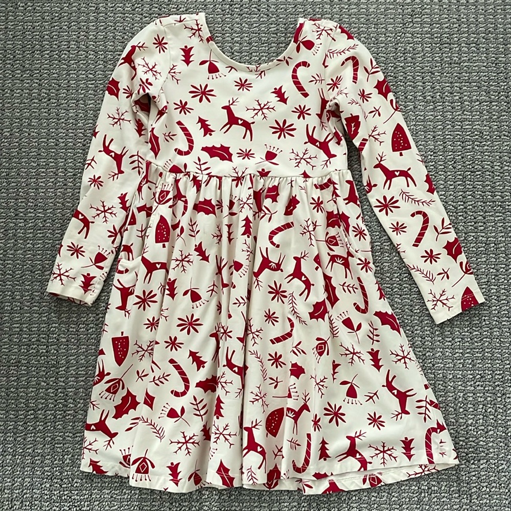 Hanna Andersson Size 8 Holiday Dress